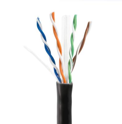 China 23AWG Práctico Cable Lan Cat6 BC 0.57 UTP Chaqueta de PVC 4 Pares 305m en venta