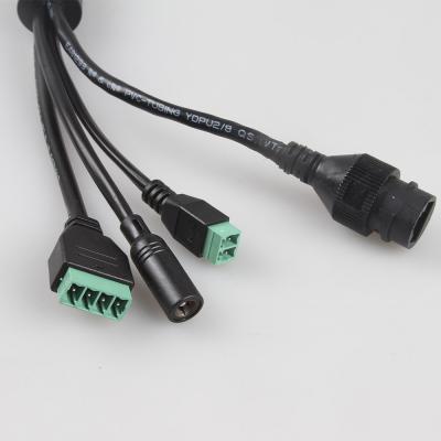 China Praktisches industrielles 3.81 RJ45-Kamerakabel, wetterfeste LAN-Kabelkamera zu verkaufen