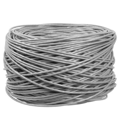 China El cable UTP Lan Cable 4 de Internet del 1000FT CCA CAT6 EMPAREJA 24AWG 0.48m m los 305M Grey en venta