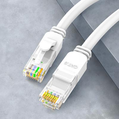 China Chaqueta de PVC del cordón de remiendo del cable de Lan del OEM 24AWG Cat6 BC7 0,2 UTP con el conector RJ45 en venta