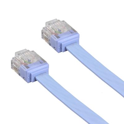 중국 꼼짝 못하게 된 계측기를 위한 RJ45 이더넷 Cat5e 플랫 케이블 HDPE BC 판매용