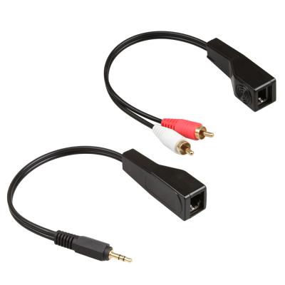 Chine Signal audio de RCA ajustement blanc rouge Cat5 Cat6 Cat7 Cat8 de couleur de câble de stéréo de 3,5 millimètres à vendre