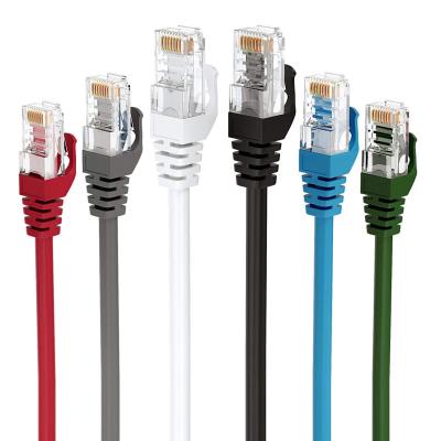 중국 실용적 Cat 6 이더넷 패치 케이블, 3m-100m UTP Cat 6 패치 코드를 둥글게 합니다 판매용