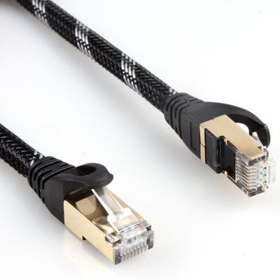 Κίνα Πλεκτό καλώδιο δικτύου 10 Gbps, καλώδιο RJ45 Cat 7 για Gigabit Ethernet προς πώληση