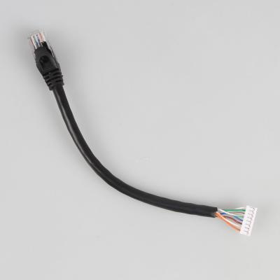 중국 오래가는 AWG 22 이더넷 Cat 5e 케이블, 나동선 JST RJ45 Cat5e 케이블 판매용