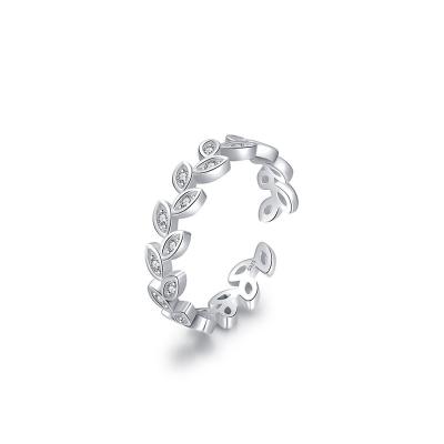 China Nickel-Free Lead-Free 925 sterling silver ring fine ring jewelry ladies gift wholesale customization for sale