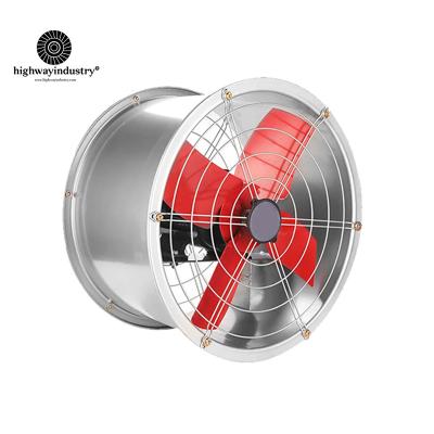 China Hotels Highway 200~600mm Cast Iron Silver high speed Embedded Fan air flow Blower Exhaust Ventilation Fan for sale