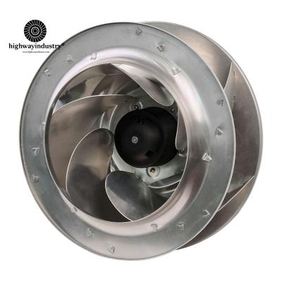 China 0~10VDC/PWM Industrial Road 400*162mm EC High Wind Backward Curved Centrifugal Fans With Two Ball Bearings for sale