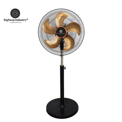 China Hotel Road Household 18 Inch Blade Rack Aluminum Plastic Fan for sale