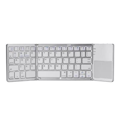 China Capacitive High Quality Universal Wireless Keyboard with Touchpad for Android, Apple, Microsoft for sale