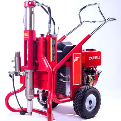 China WG1033 Construction Diesel High Pressure Waterproof Paint Hydraulic Piston Pump Airless Sprayer for sale