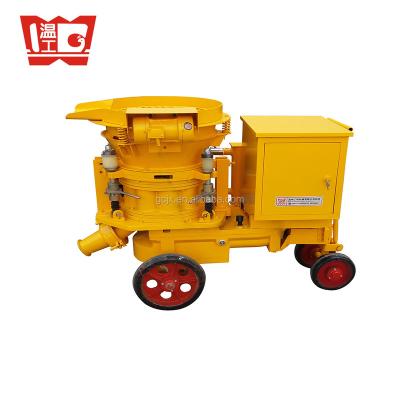 China PZ-5 civil engineering application shtocrete concrete dry concrete shot spraying machine for sale