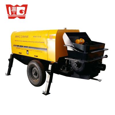 China Construction worksÂ   Small Piston Trailer Hydraulic Concrete Pump Stationary Shotcrete Spraying Machine for sale