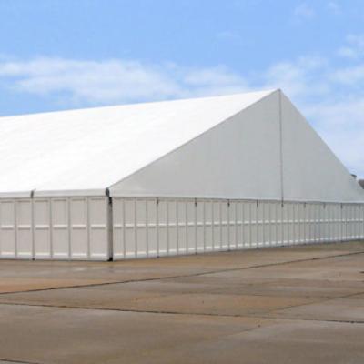 China China 2000 Sqm Asian Prefab PVC Fire Resistant Fabric Big Warehouses Tent For Industrial Storage Warehouse for sale