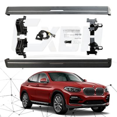 China Factory-direct side step bracket stand board with electric running pedals panel for BMW X4 2015-2019 for sale