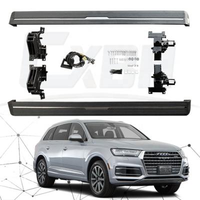 China Factory-direct Accessories Running Board Auto Electric Car Foot Pedal For Audi Q7 2010-2019 for sale