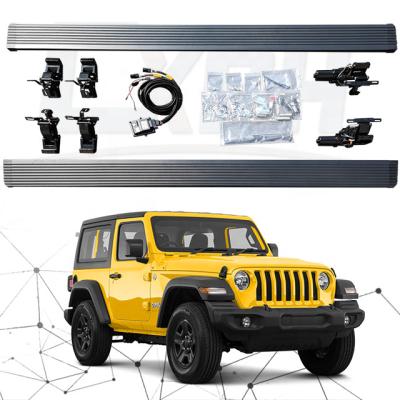 China Factory-direct car door step electric side step car side step operating board for jeep wrangler 2015-2019 for sale