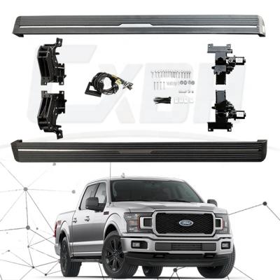 China Side Step Automotive Exterior Pedal Electric Power Accessories Running Board For Ford F150 2015-2019 for sale