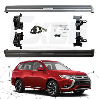 China Factory-Direct Electric Car Side Step Pedal Automobile Running Board Accessory Aluminum Side Panels For Mitsubishi Outlander for sale