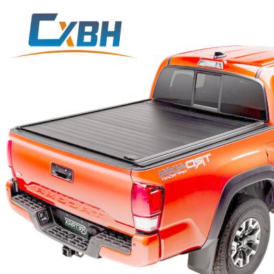 China High Quality Waterproof Dustproof Aluminum Retractable Cover Universal Manual Tonneau Cover Pickup Truck For Toyota for sale