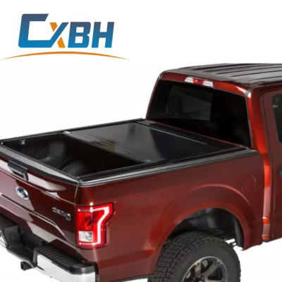 China High Quality Aluminum Retractable Tailbox Pickup Truck Cover Manual Tonneau Cover For Ford Range T6 2012+ for sale