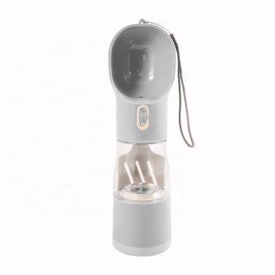 China Viable newcomer 4 in 1 portable dog water bottle for walking and traveling for sale