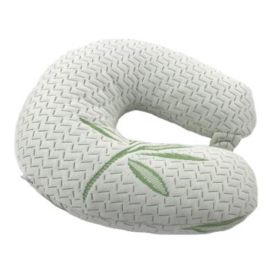 China Anti Dust Mites OEM Shredded Memory Foam Balancing Neck Travel Pillow for sale