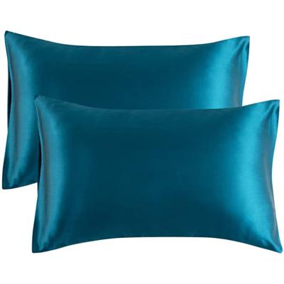 China Real anti-static custom made silk pillow case set packing box scruchie pillow case set for sale