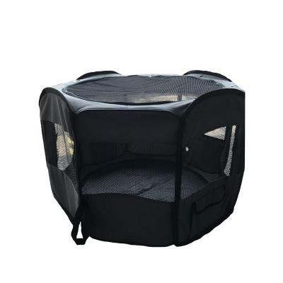 China Portable Dogs Breathable Fabric Foldable Soft Pet Playpen for sale