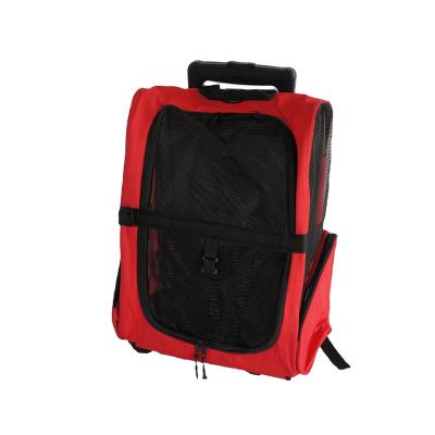 China Hot Selling Viable Pet Trolley Travel Bag For 5kg for sale