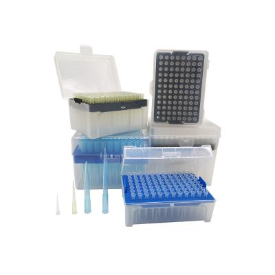 China No DNA/RNA/Protease Universal Sterile Filter Tips For Pipette 200ul 300ul 1000ul Box For Long Micro Pipette Tips for sale