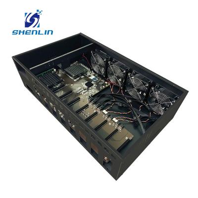 China With fan setup 8 gpu platform framework for rtx 3060 8 gpu graphics card does not include proper graphics cards stock for sale