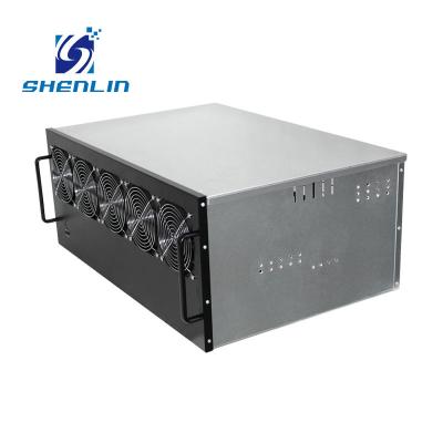 China With fan factory server 8/12/13GPU case barebone system wholesale installation case including 5 fans support 12GPU PRO H110 motherboard installation fram for sale