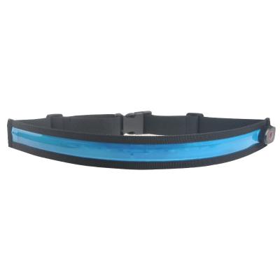 China 2021 Universal Best Selling Usb Charging LED Running Flashing Nylon Belt For Sports for sale