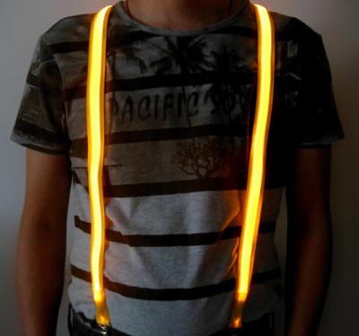 China LED Fashion Adult Led USB Rechargeable Suspenders for Boys and Girls FFS01 for sale