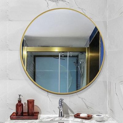 China Modern Wholesale Ruicheng Aluminum Alloy Mirror Classic Framed Home Decor Round Wall Mirror for sale