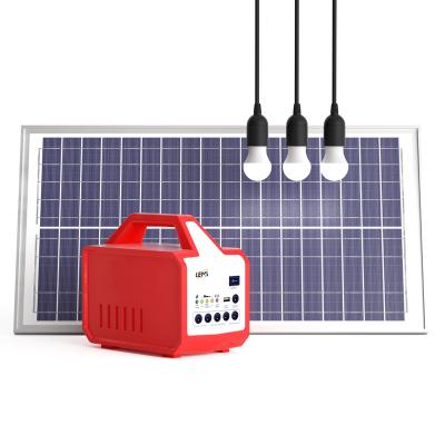 China 30w Home Solar Panel Generator Power System Kit for sale