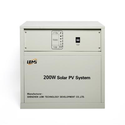 China Home Off-Grid Pv Solar Panel Home System 200w for sale