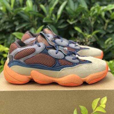 China CUSHIONING Original High Quality Genuine Leather Men Yeezy 500 Style Women Fashion Sneakers Kids Yeezy Shoes for sale