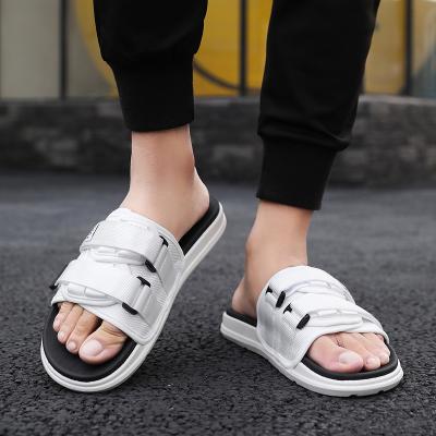 China 2021 Mes summer Anti-slippery wholesale breathable shoes fail sandals fashion fur slippers for men for sale