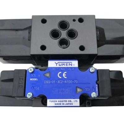 China Iron yuken valve DSG-01-3C2,DSG-01-3C3,DSG-01-3C4,DSG-01-3C40,DSG-01-3C60 hydraulic control valve block for sale