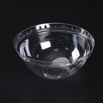 China Non Spill New Design Plastic Cup Cover 90mm PET Dome Lids for sale