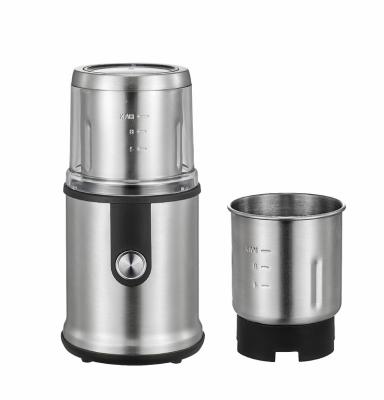 China Hotel Cup Electric Detachable Coffee Grinder for Household New 300W Stainless Steel for sale