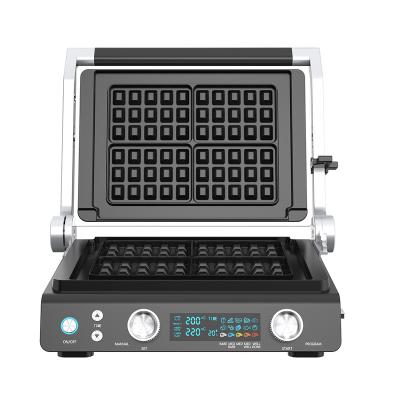 China Luxury Barbecue Smart Stainless Steel With 180 Degree Placement Flat LED Display Screen Touch Grill for sale