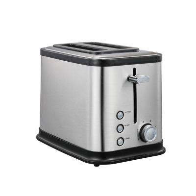 China Surface Listing Customized Color Round 2 Slice ABS+Stainless Steel Pop Up Toaster 2022 New Kitchen Appliances for sale