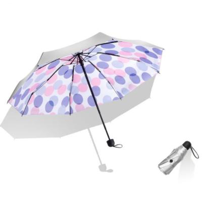 China All In 1 Pocket Umbrella Love Couples Model Five Times Small, Portable And Ultra Light Sun Proof Women Sun Umbrella Can Be Customized for sale