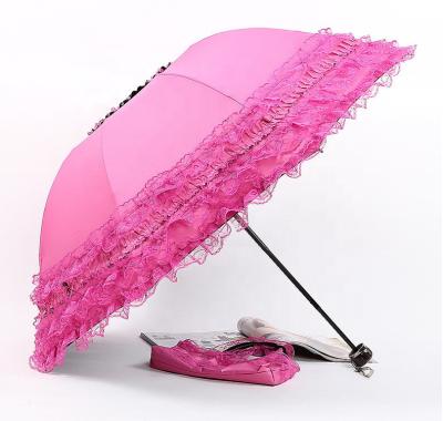 China Lace Folding Umbrella for sale