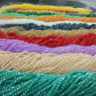 China Wholesale Price DIY Jewelry Accessory 35cm, 2mm/3mm Crystal Beads In Strand DIY Jewelry Accessories Beads For Jewelry Making for sale