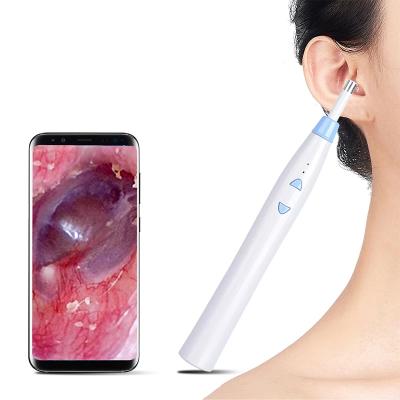 China Professional Medical Otoscopio Ear Picker Ear Diagnostic Ear Health Care Kit Wireless Ear Cleaner Camera WIFI Ear Otoscope F180 WIFI Otoscope Camera for sale