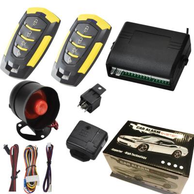 China 12V Car Door Alarm Vehicle Door Alarm Universal Remote Central Lock System Kit Car Styling Universal Car Styling Universal Keyless Central Lock for sale